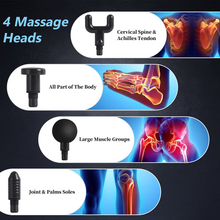 Загрузить изображение в средство просмотра галереи, Electric Massage Fascia Gun for Back Neck Pain Relief Made for Men Women.

