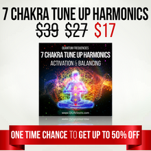 Lade das Bild in den Galerie-Viewer, 7 Chakra Tune Up - Activation And Balancing 50% Off Quantum Frequencies
