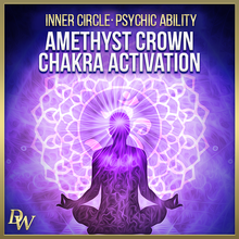 Cargar imagen en el visor de la galería, Amethyst Crown Chakra Activation | Psychic Ability Bundle
