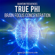 Lade das Bild in den Galerie-Viewer, True Phi Brain Focus Concentration Quantum Frequencies
