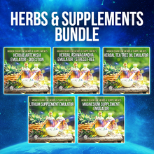 Load image into Gallery viewer, Herbs And Supplements Bundle Higher Quantum Frequencies
