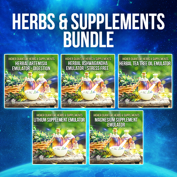 Herbs And Supplements Bundle Higher Quantum Frequencies
