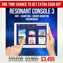 Cargar imagen en el visor de la galería, Resonant Console 3 - Higher Quantum One Time Offer Extra $500 Off
