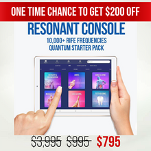 Charger l&#39;image dans la galerie, Resonant Console - Rife One Time Offer Extra $200 Off
