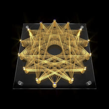 Load image into Gallery viewer, Aura Coil 2 Gold Sapphire (5 Level) Mantra
