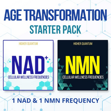 Cargar imagen en el visor de la galería, Nad+ Nmn Longevity Life Extension Frequency Starter Pack Higher Quantum Frequencies
