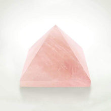 Загрузить изображение в средство просмотра галереи, Pyramids - Light Stream™ Infused Rose Quartz Pyramid
